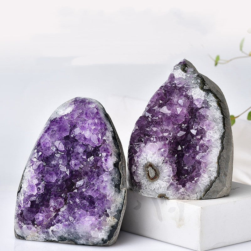 Amethyst-Cluster aus Uruguay