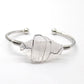Damenarmband aus Weißem Kristall