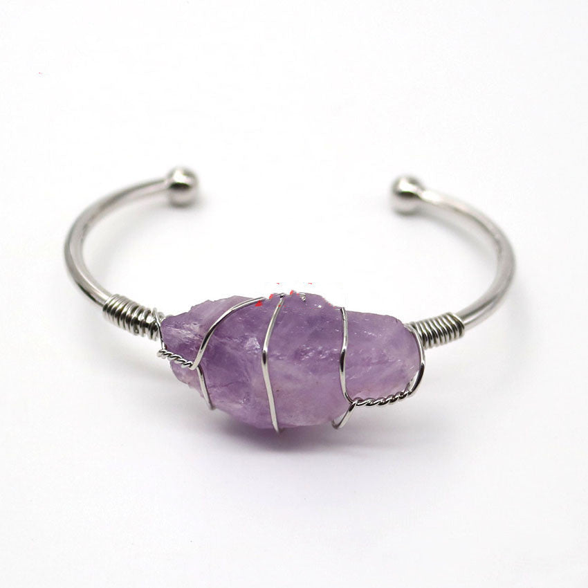 Damenarmband aus Weißem Kristall