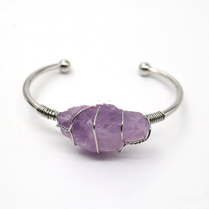 Damenarmband aus Weißem Kristall