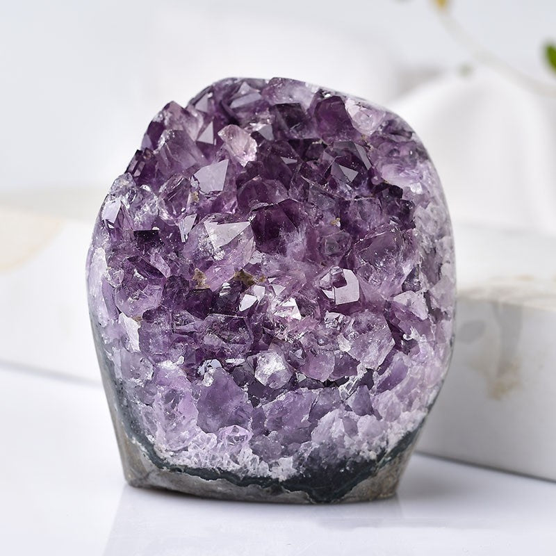 Amethyst-Cluster aus Uruguay
