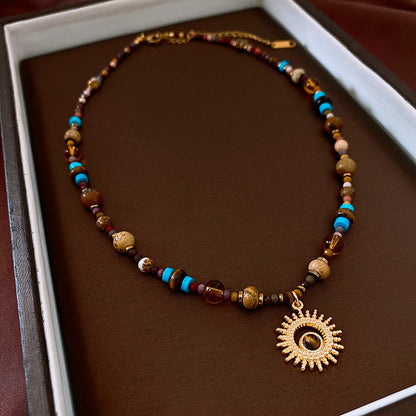 Kette mit Sonnenanhänger