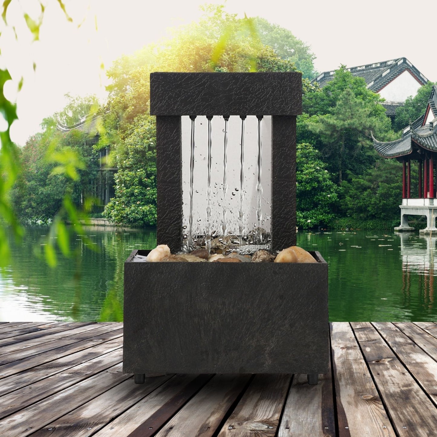 Kleine Feng Shui-Brunnenfigur