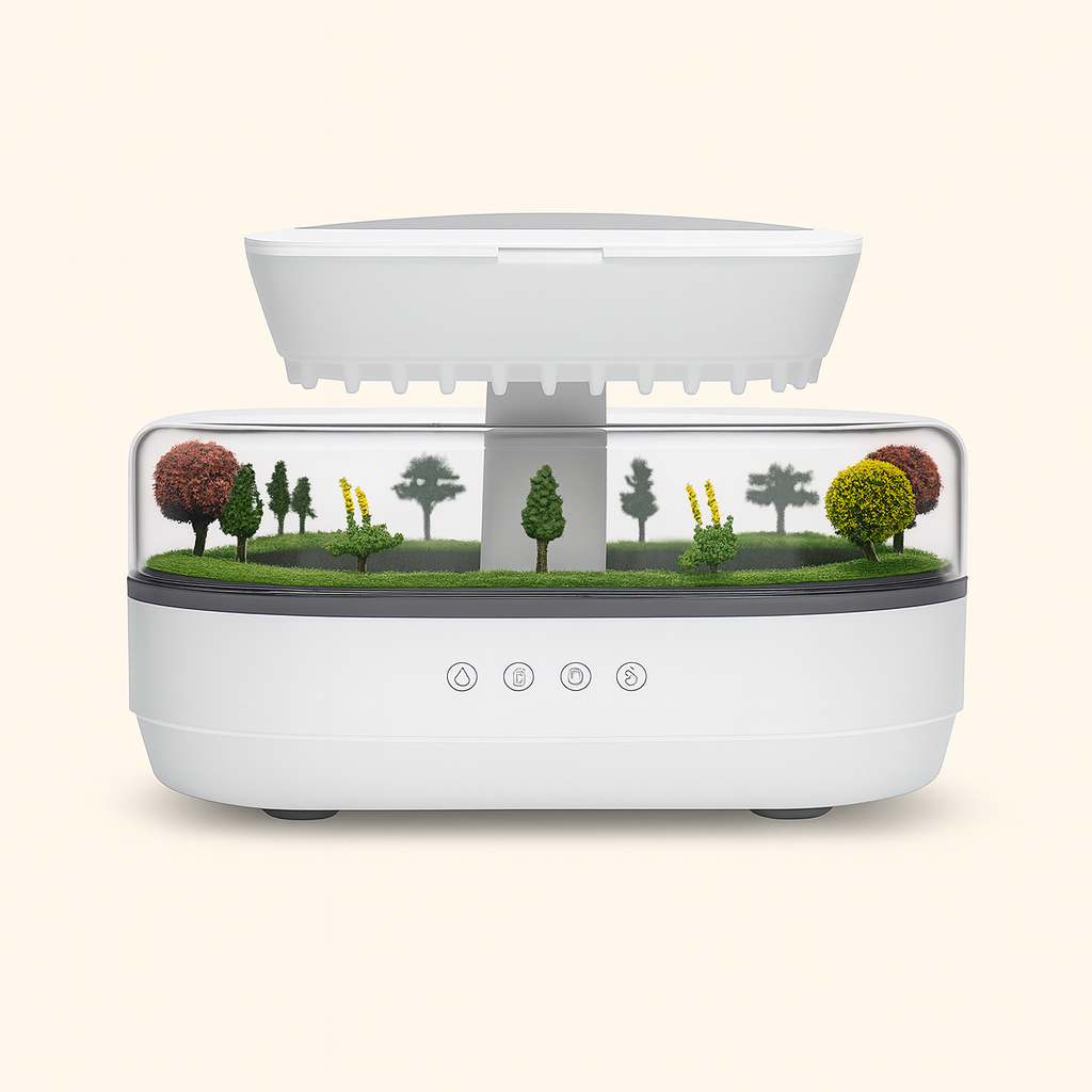 Aroma-Diffusor mit Mikrolandschaft