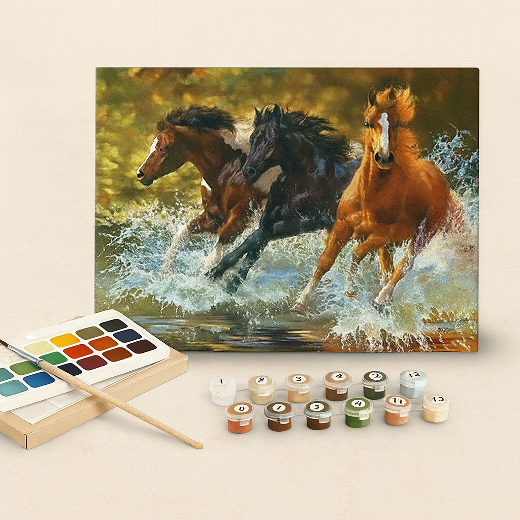 Happy Digital Painting Kit, Enjoy The Fun Of Creation