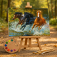 Happy Digital Painting Kit, Enjoy The Fun Of Creation