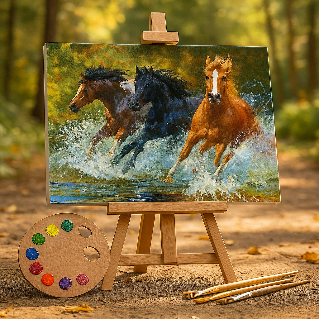Happy Digital Painting Kit, Enjoy The Fun Of Creation
