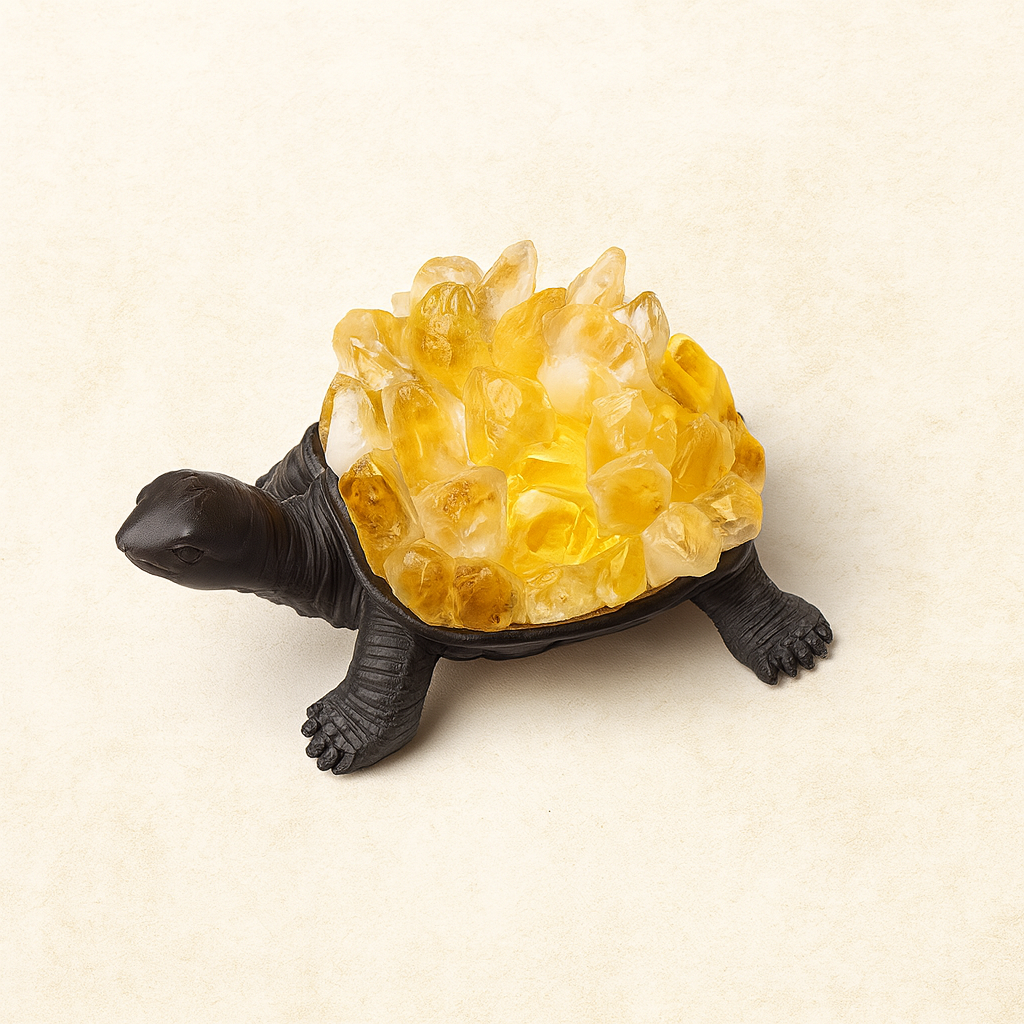 Kristall-Schildkröte Nachtlampe