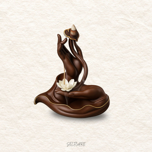 Rückfluss-Räuchergefäß – Zen-Design