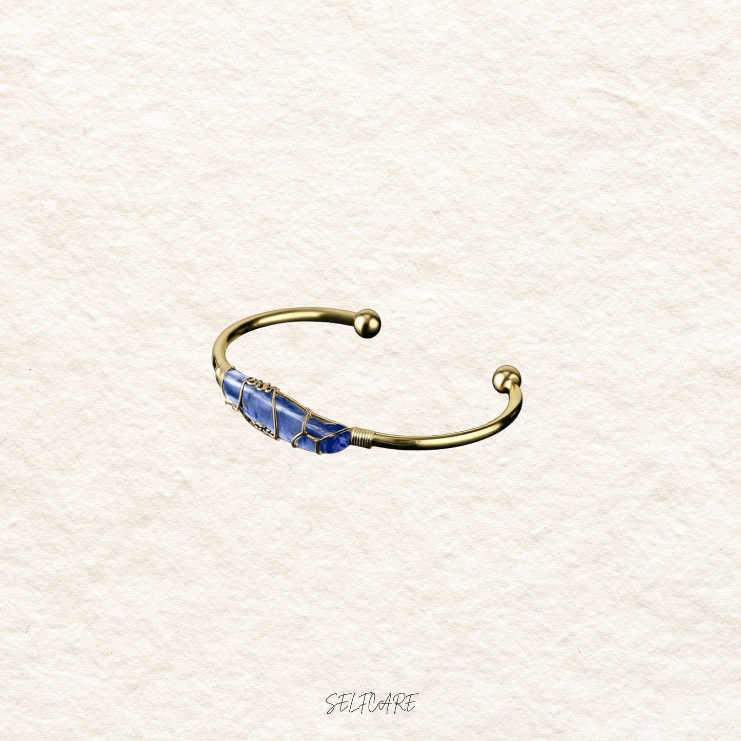 Vergoldetes Wickelarmband