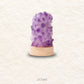 Mini-Amethyst Nachtlicht