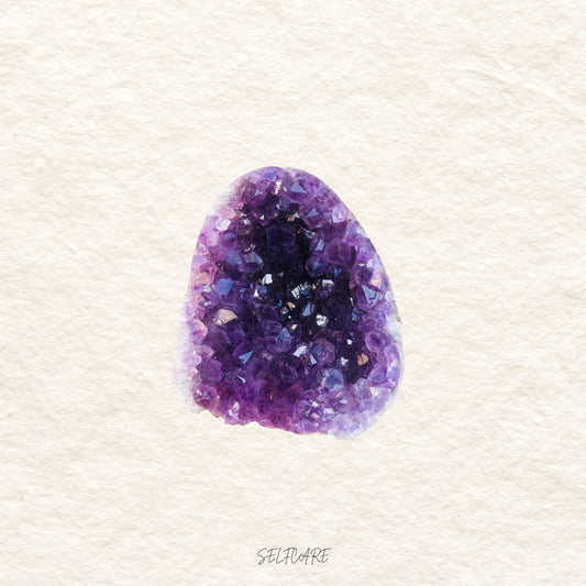 Natürlicher Amethyst-Cluster