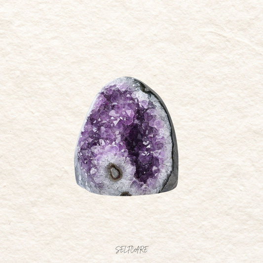 Amethyst-Cluster aus Uruguay