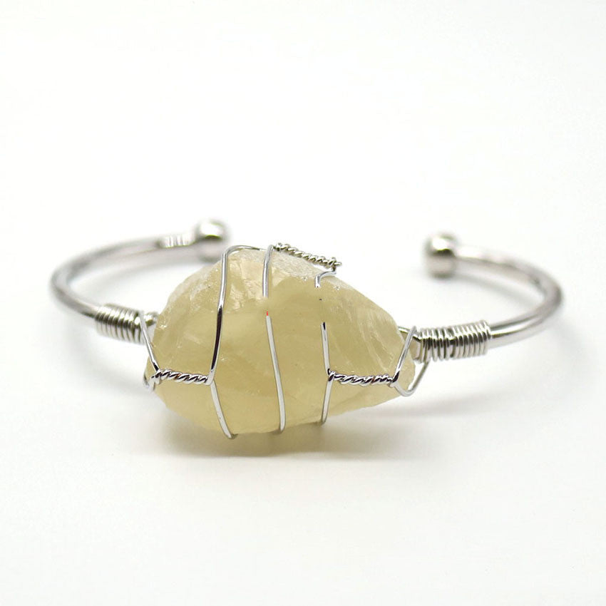 Damenarmband aus Weißem Kristall